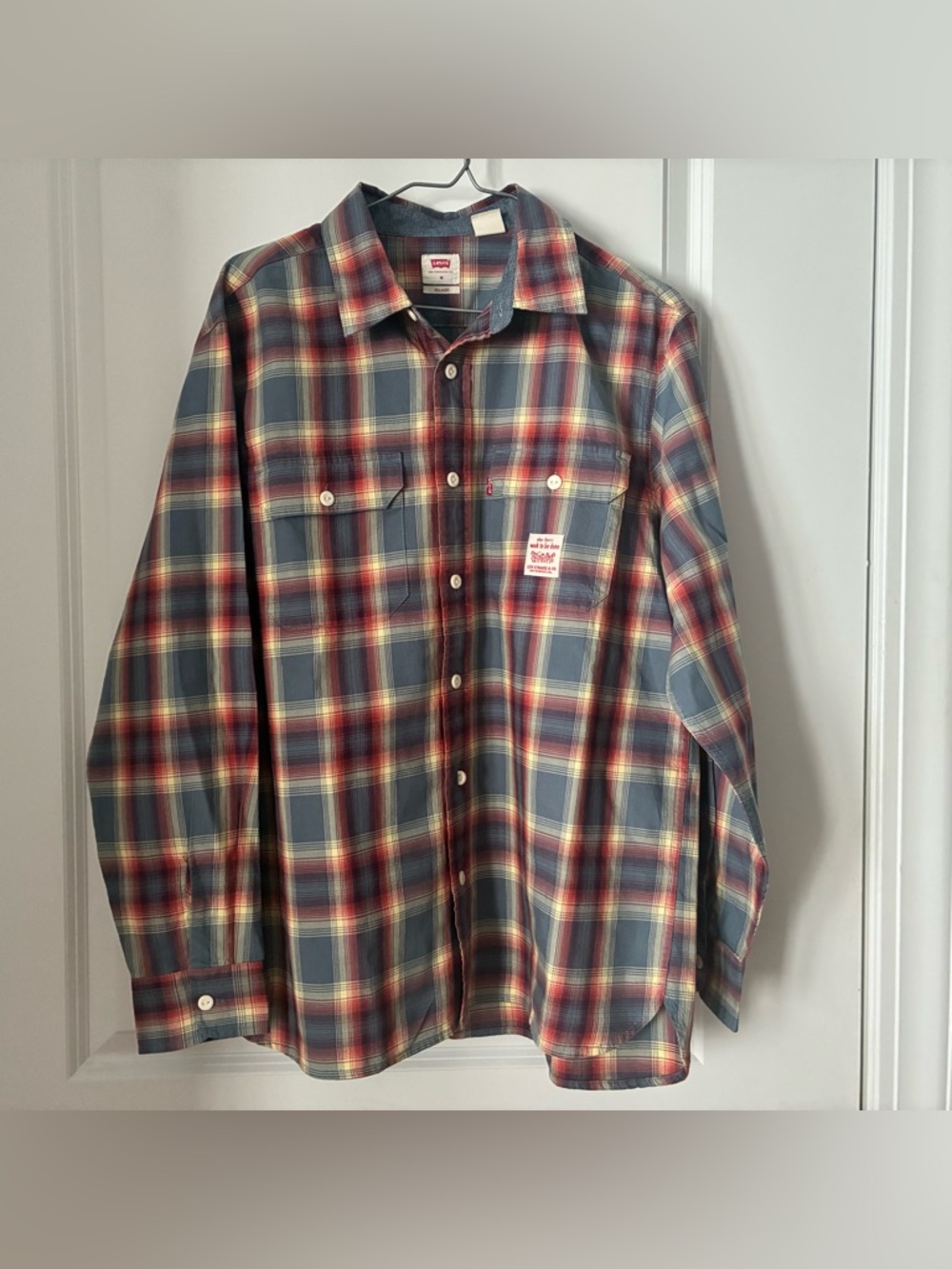 Levi's Classic Worker Plaid Shirt, Relaxed Fit